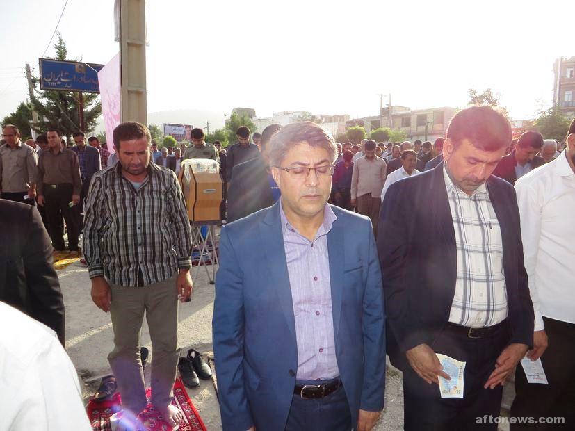 حضور نماینده مردم تهران در نماز عیدفطر یاسوج/ تصاویر