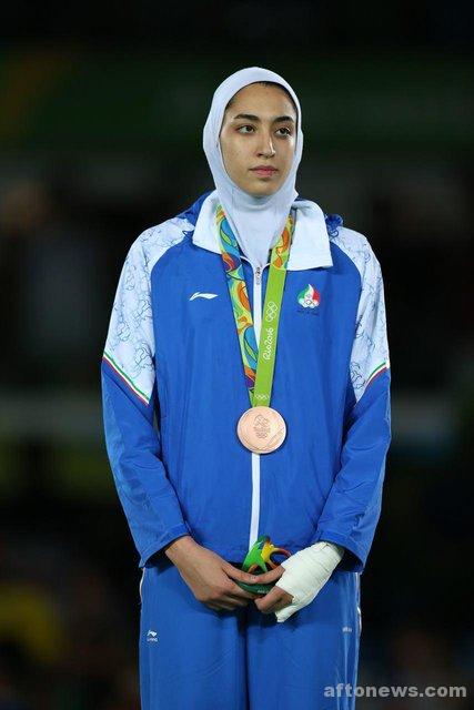 کیمیا جاودانه شد/کیمیاعلیزاده اولین مدال تاریخ زنان ایران در المپیک راکسب کرد/تصاویر